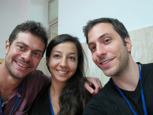 Io, Daniele e Andrea, i tre di Lima :)