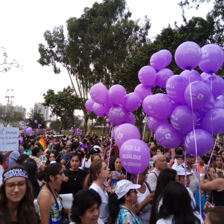 Manifestazione nel centro di Lima
8 MARZO 2017