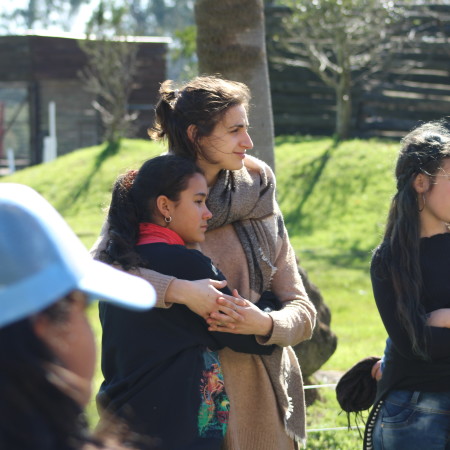 Campeggio con gli alunni del Colegio San Josè